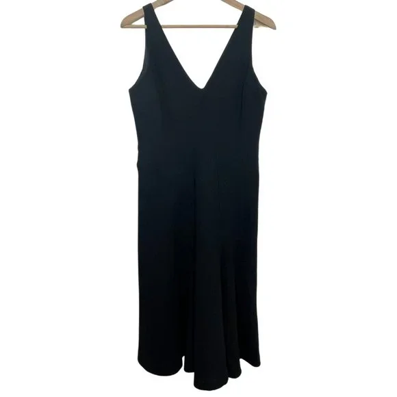 đź‘— ZARA | Black Tailored Sleeveless Dress | Size L - Picture 1 of 8